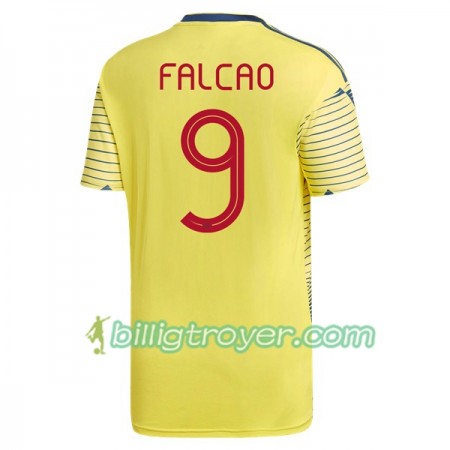 Billige Fotballdrakter Colombia Radamel Falcao 9 Hjemmedraktsett Copa América 2019 Kortermet